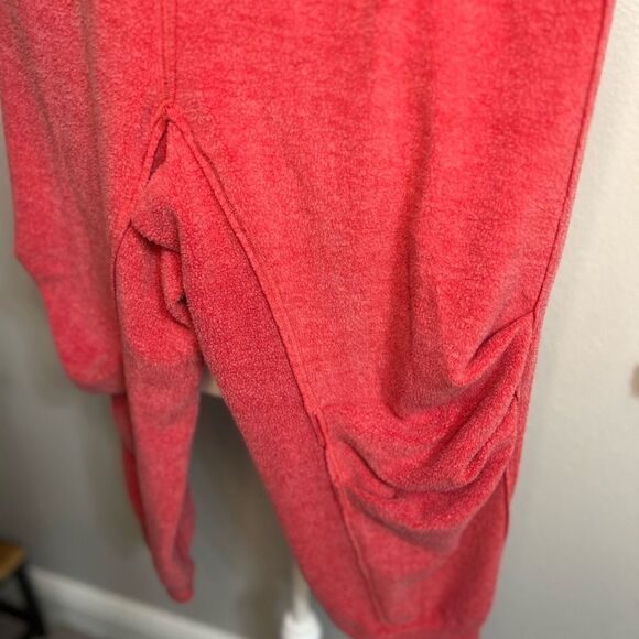 Free People Intimately Cozy Red Fleece
Jogger Pants Small Oversized - Picture 6 of 14